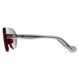 Moncler ML0052 red mirrored sunglasses - British product