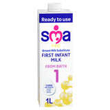 SMA PRO First Baby Milk Liquid Ready To Feed 1L GOODS Sainsburys   