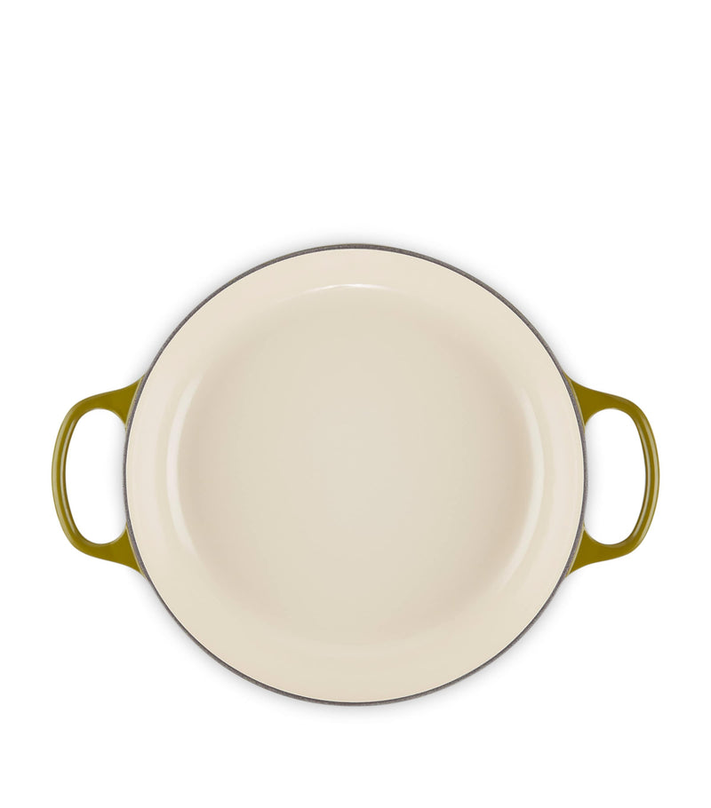 Le Creuset enamelled cast iron shallow casserole dish 30cm, UK version