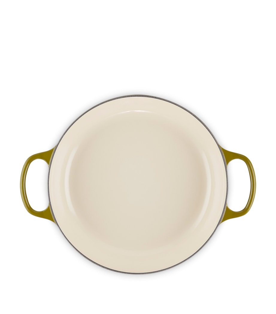 Le Creuset enamelled cast iron shallow casserole dish 30cm, UK version