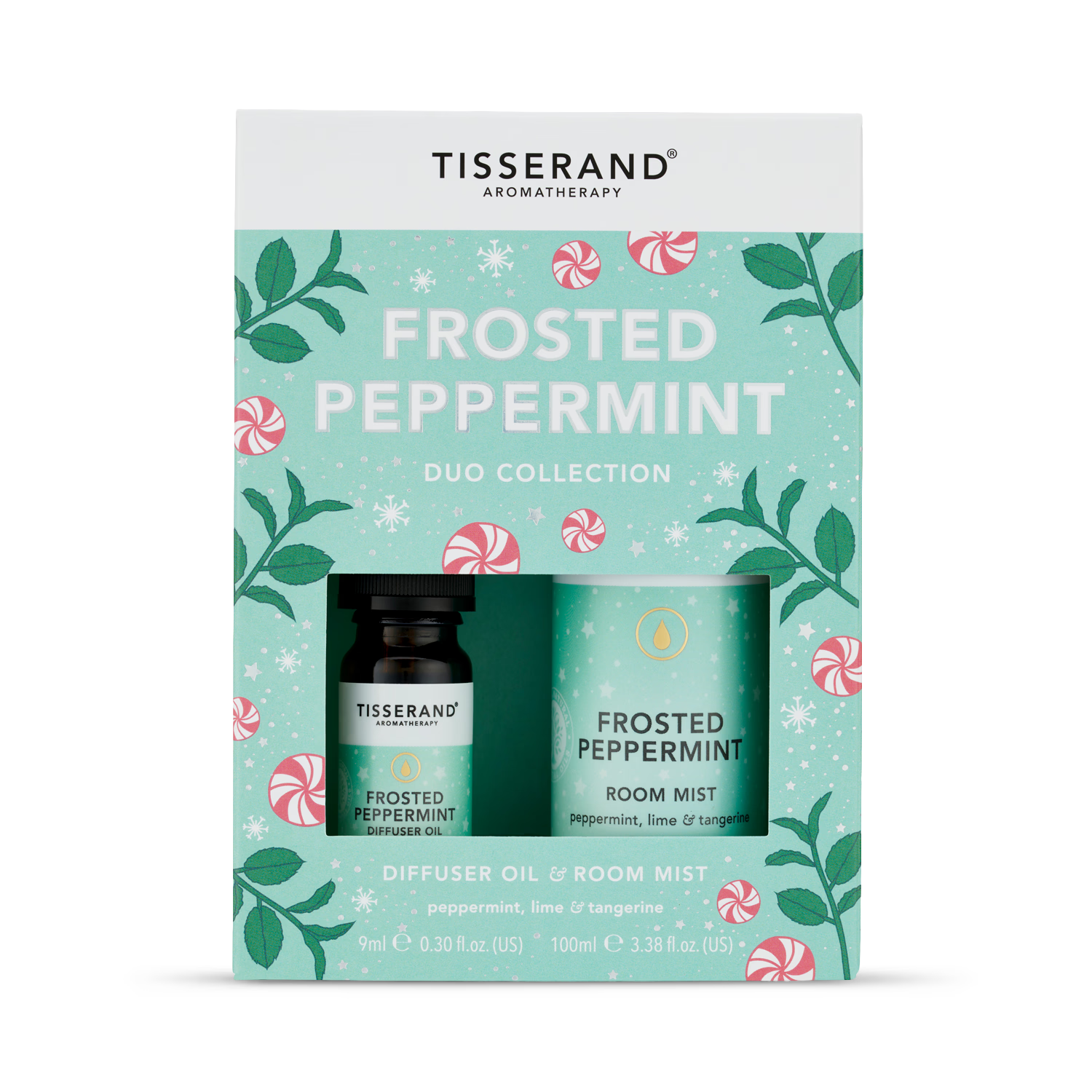 Tisserand Frosted Peppermint Duo Kit, UK version