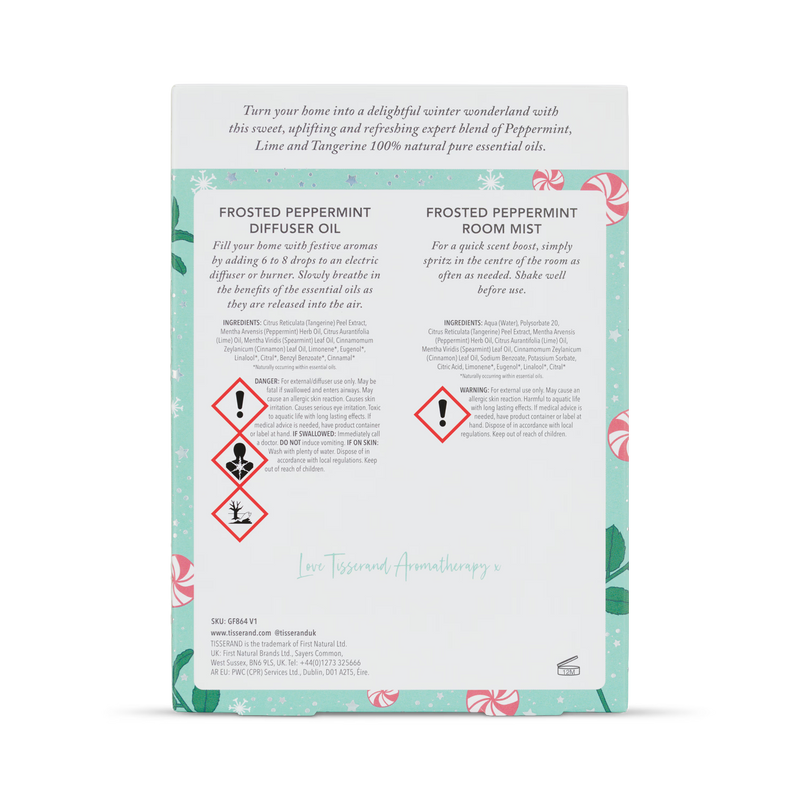Tisserand Frosted Peppermint Duo Kit, UK version