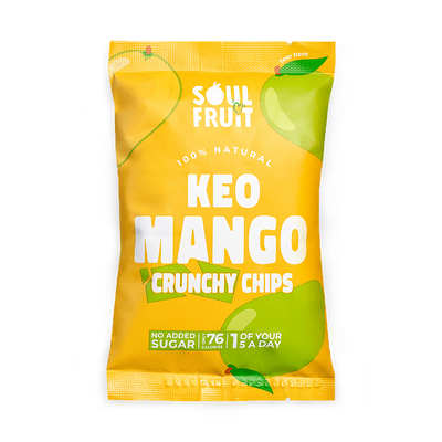 Holland & Barrett Soul Fruit Crunchy Dried Mango Chips 20g- Buy online at McGrocer