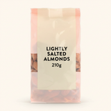 Holland & Barrett lightly salted almonds 210g, UK version