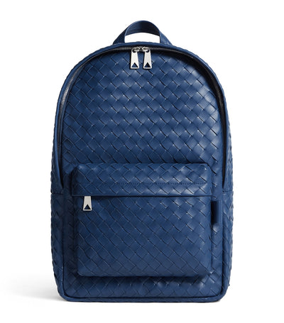 Harrods Bottega Veneta Calfskin Intrecciato Backpack- Buy online at McGrocer