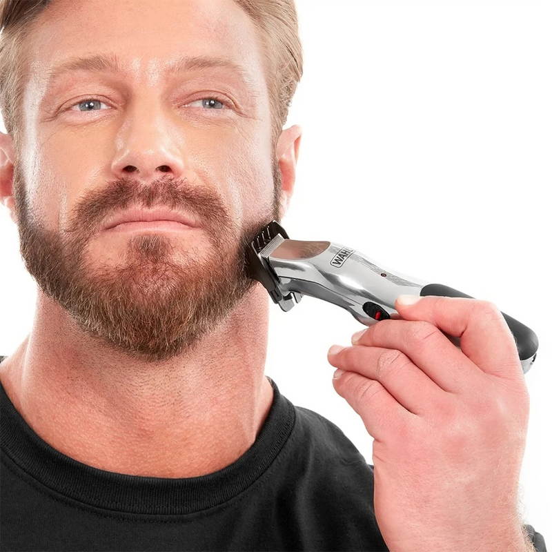 Wahl beard trimmer gift set with oil and wash, UK version