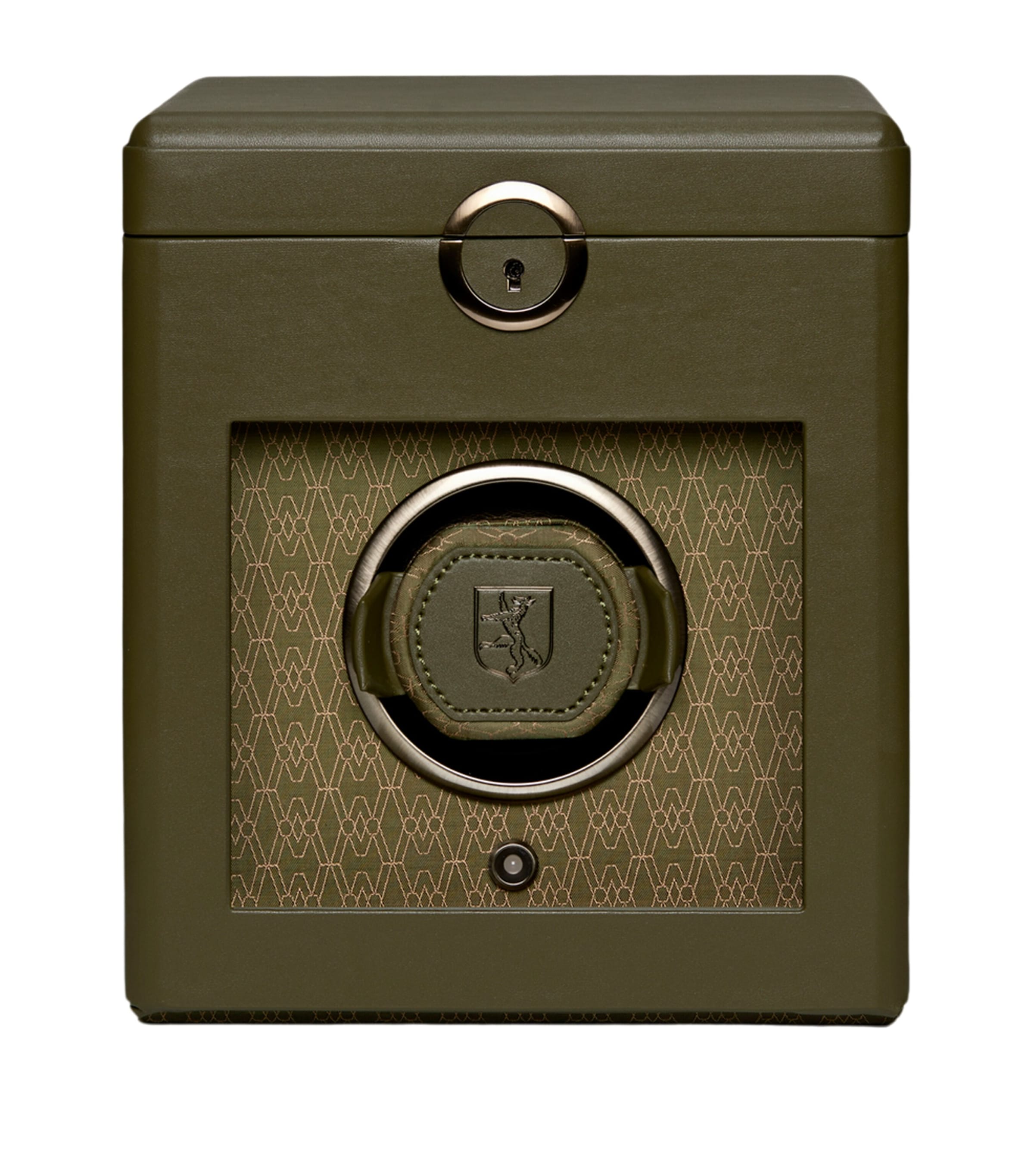 WOLF Earth Single Watch Winder apple leather watch winder (British brand)