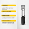 Wahl Groomsman rechargeable beard trimmer UK version