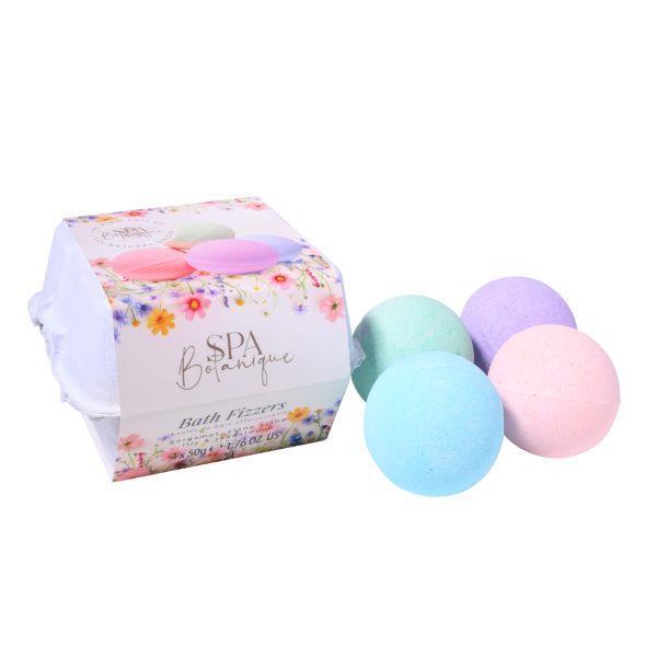 Kind Edit Co. Spa Botanique bath fizzers set, imported from the UK