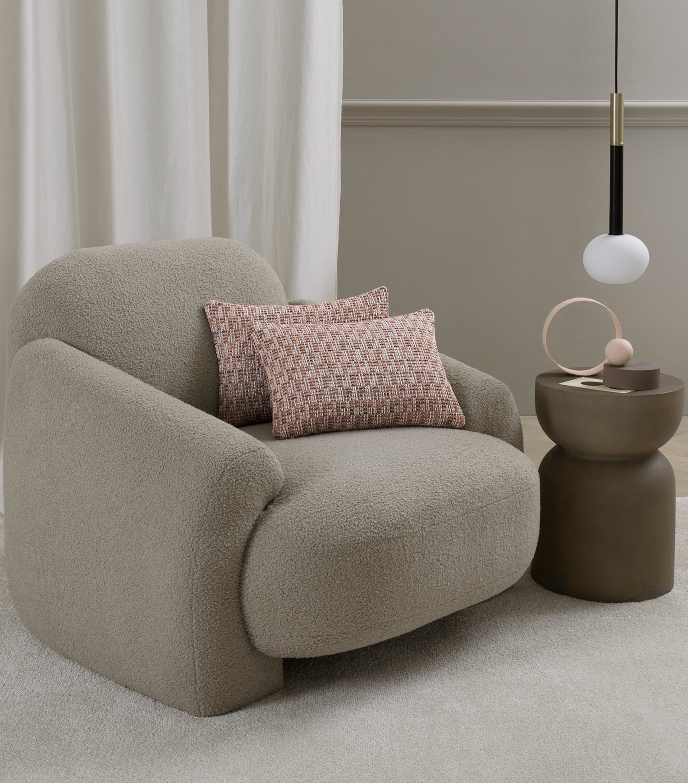 Frette tweed cushion cover 30x40cm - British product