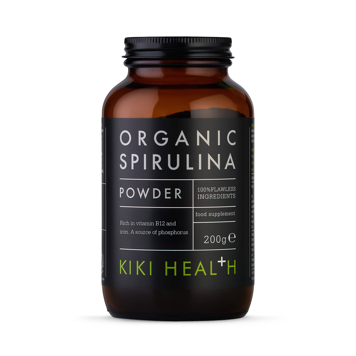KIKI Health organic spirulina powder 100g (British brand)