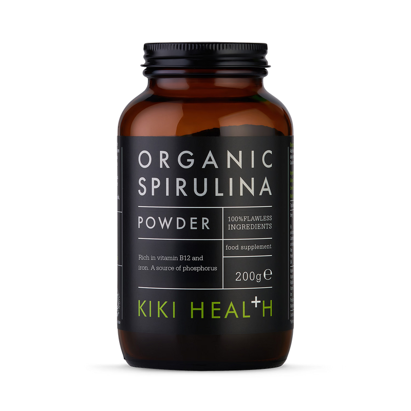 KIKI Health organic spirulina powder 100g (British brand)