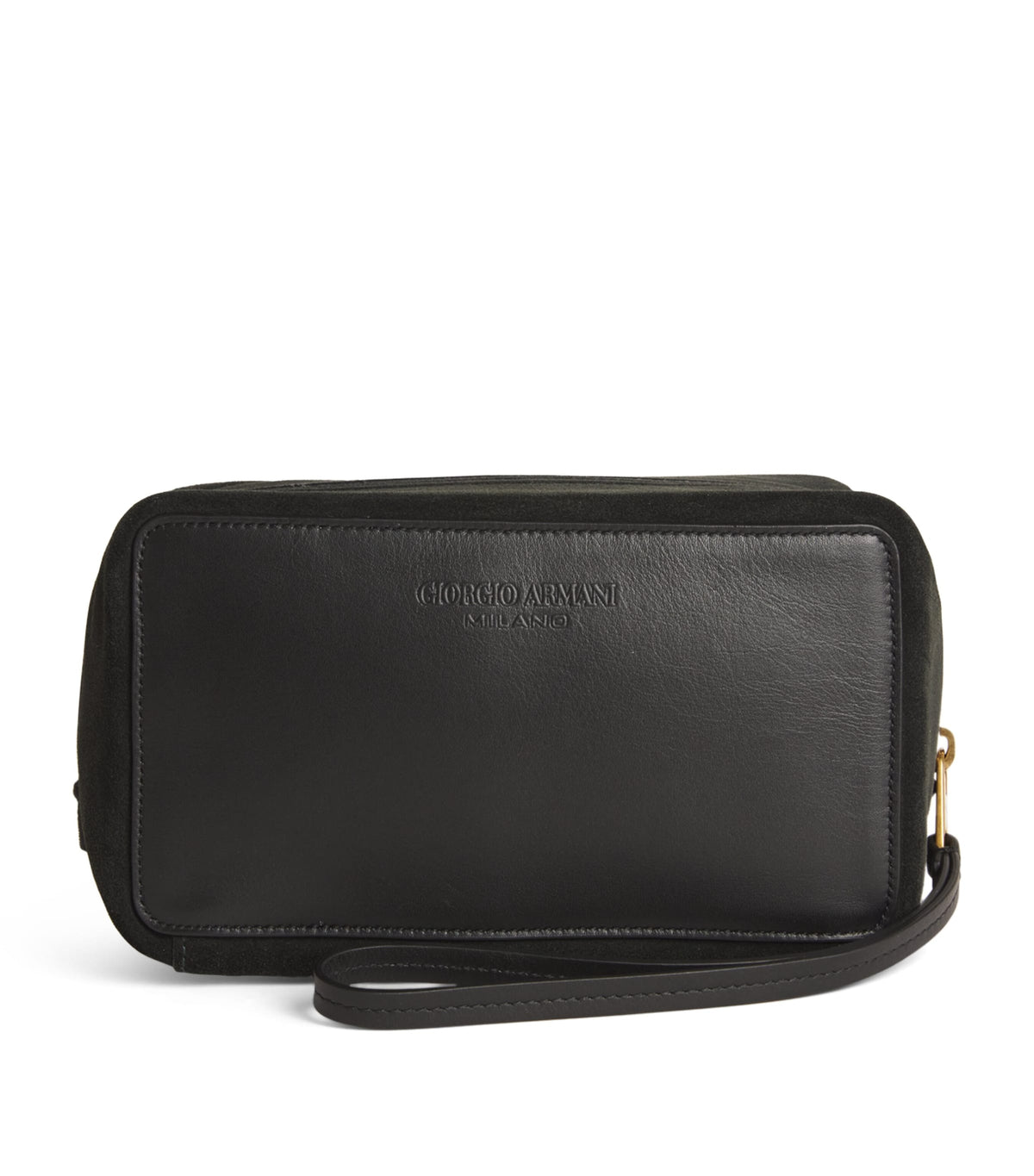 Giorgio Armani leather makeup bag, UK version