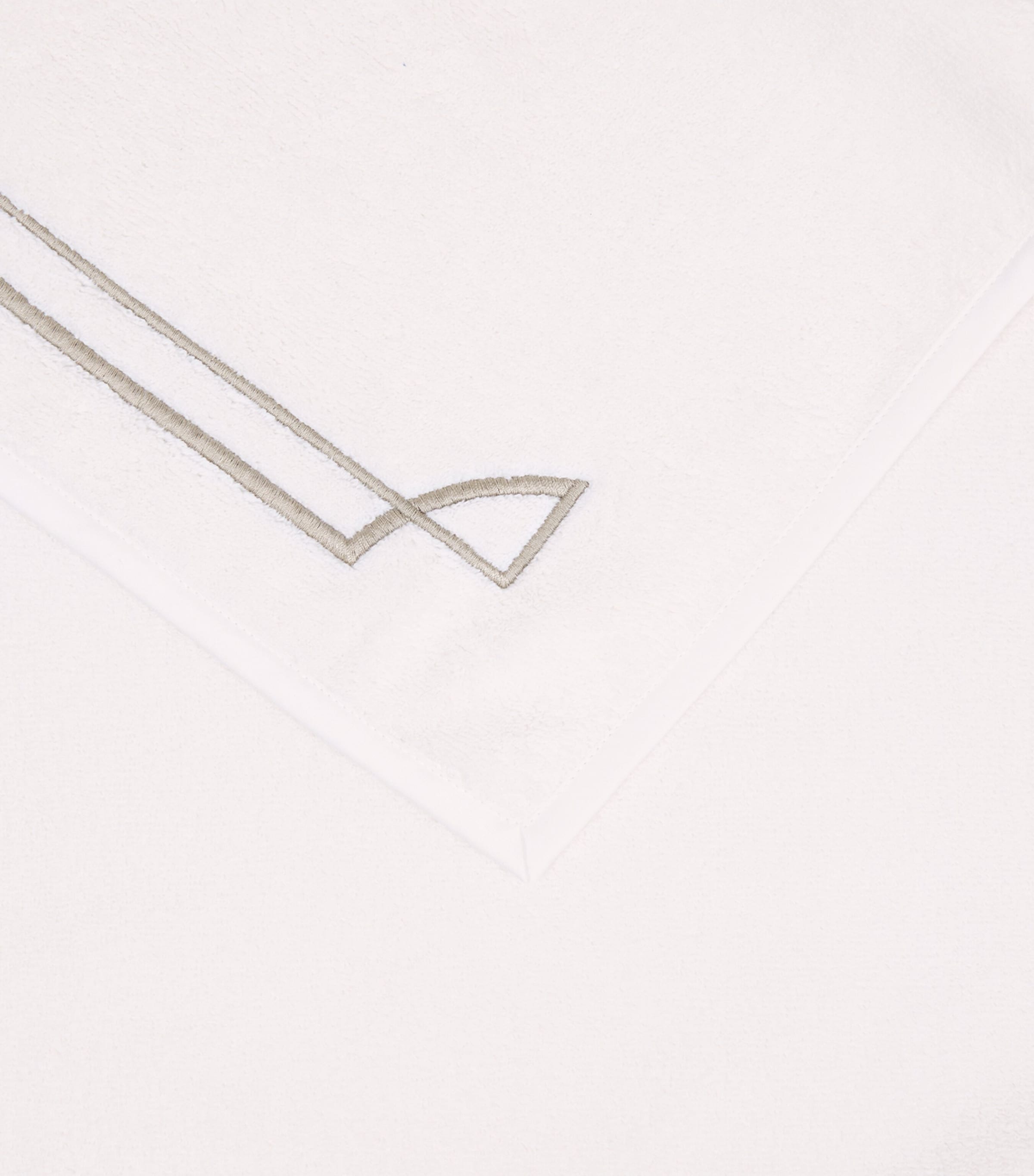Frette Layering Embroidery guest towel 40cm x 60cm (British brand)