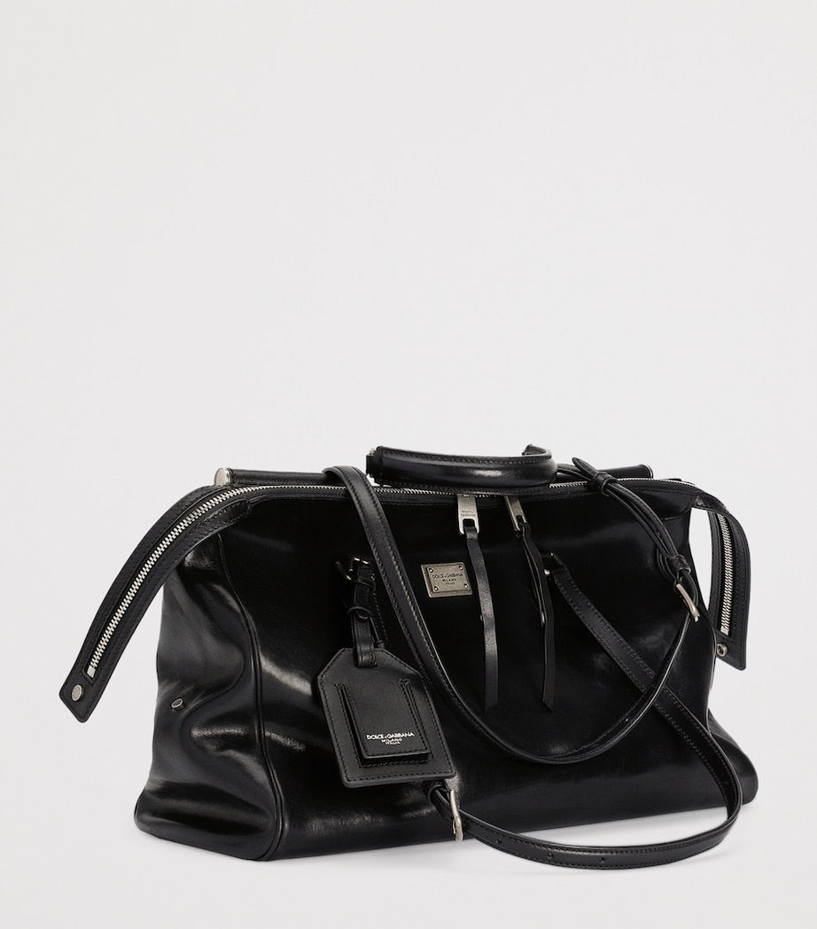 Dolce&Gabbana Vittoria calfskin shoulder bag - British product