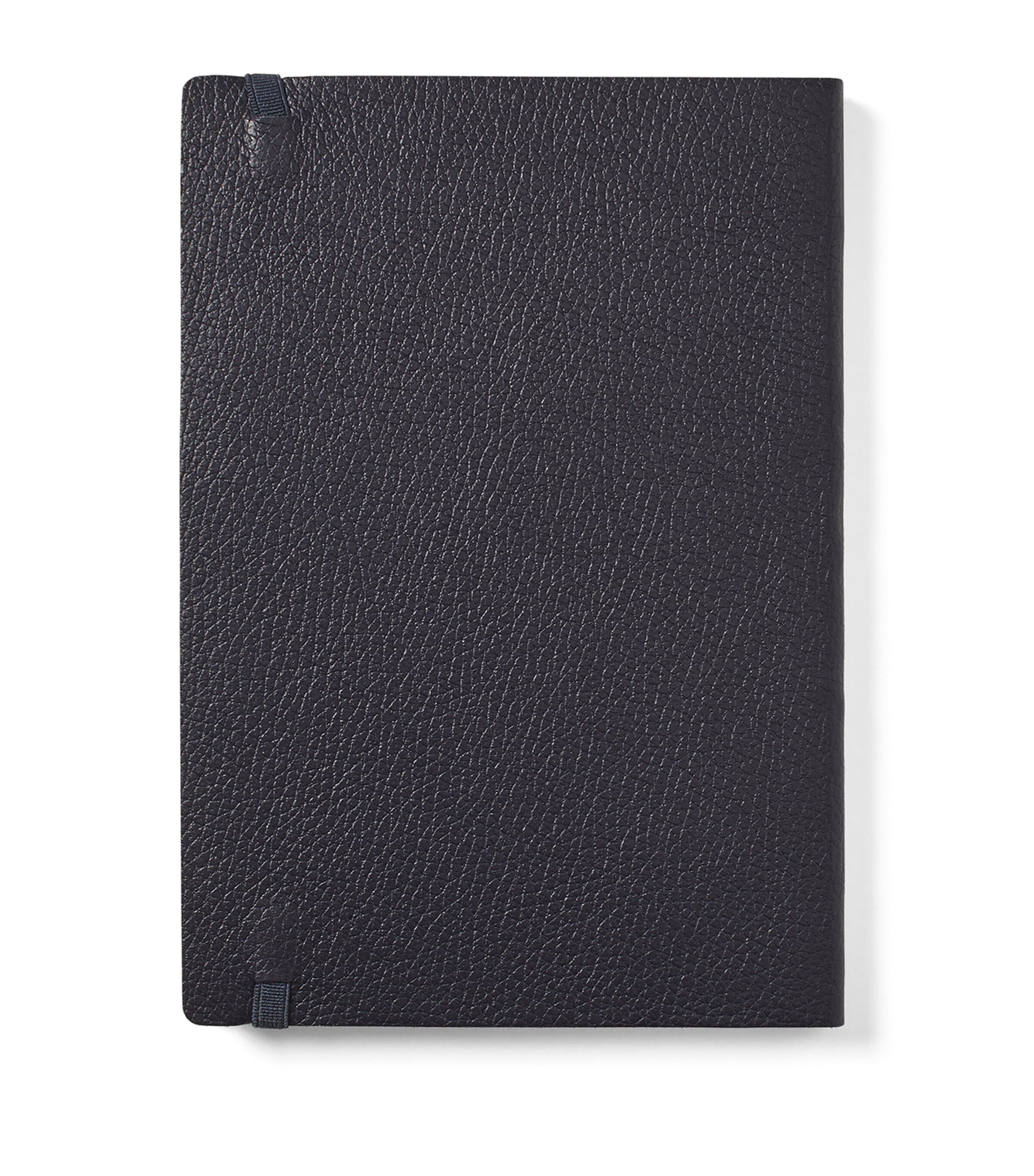 Aspinal of London Grained Leather Bound A5 notebook - British product