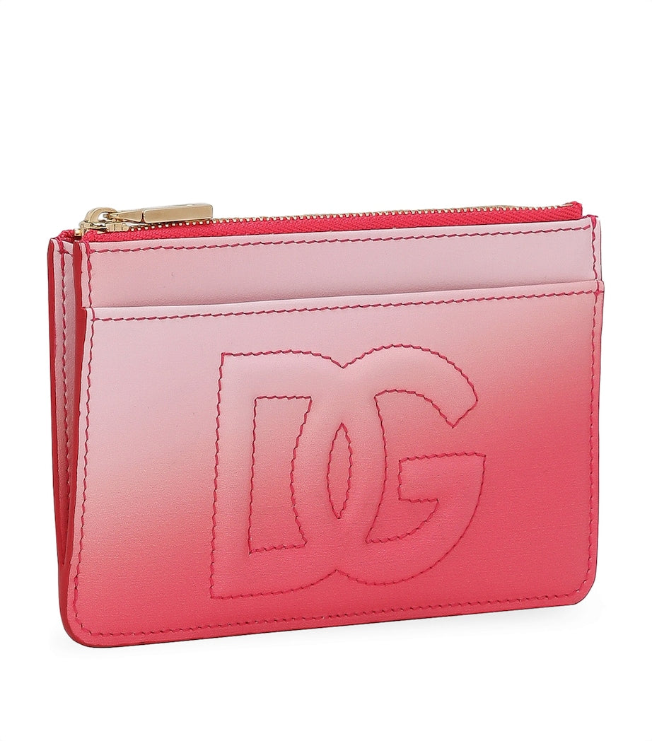 Dolce&Gabbana leather gradient card holder, imported from the UK
