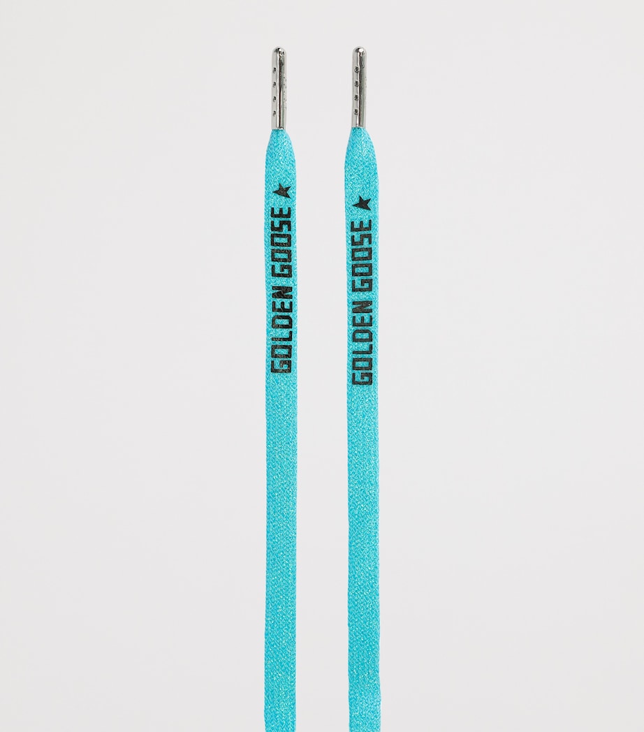 Golden Goose logo-print laces (British brand)