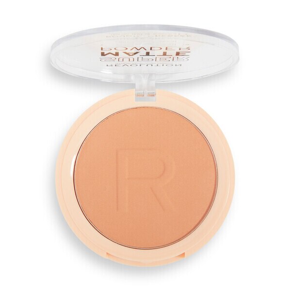 Revolution Relove Super Matte Pressed Powder Warm Beige GOODS Superdrug   