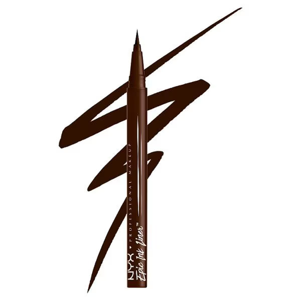 NYX Professional Makeup liquid eyeliner Milk Chocolate, UK version