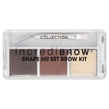 Incredibrow® Shape & Set Brow Kit  Medium/Dark  6G GOODS Superdrug   