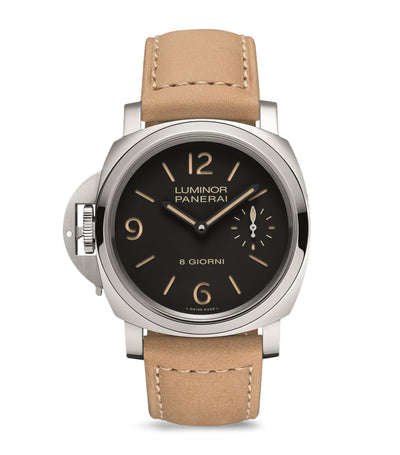 Harrods Panerai Luminor Destro Otto Giorni Watch Stainless Steel 44mm- Buy online at McGrocer
