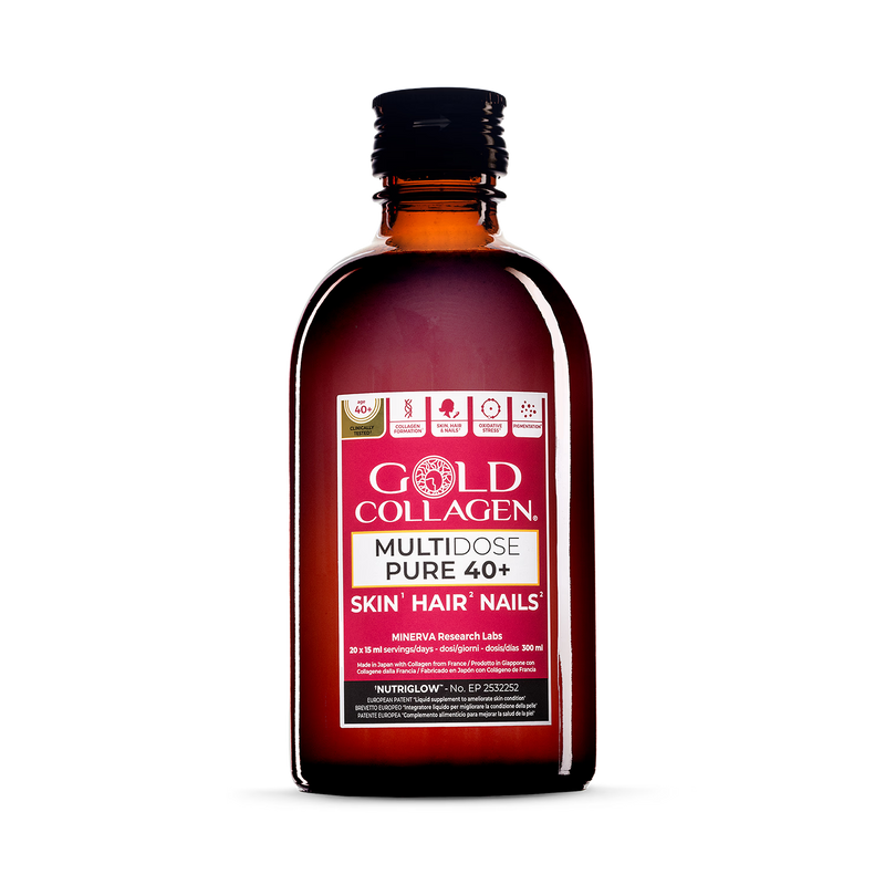 Gold Collagen multidose 40+ supplement 300 ml (British brand)