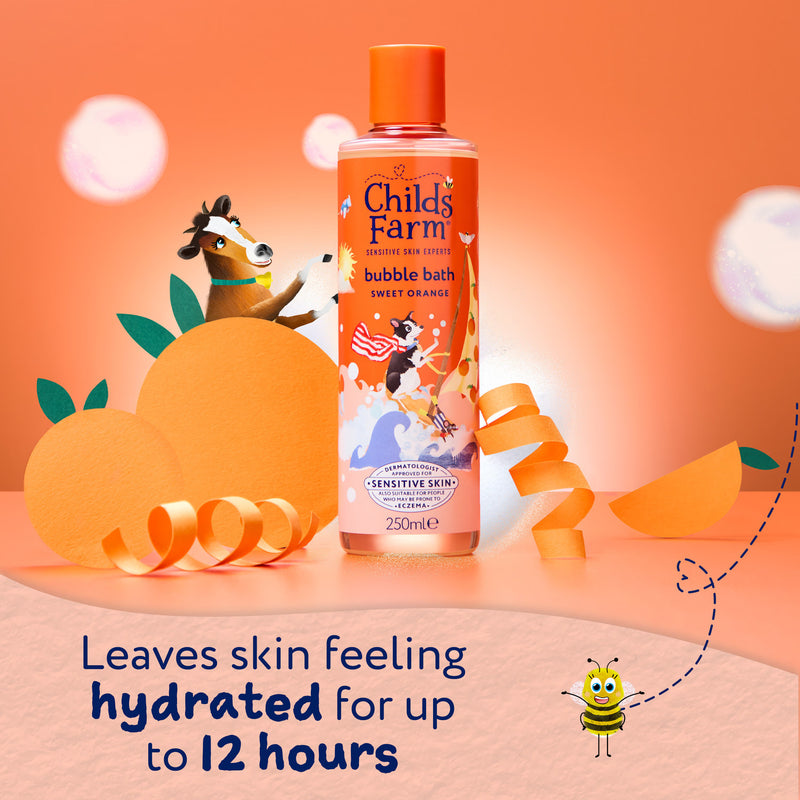 Childs Farm Schaumbad Süße Orange 250ml - Britisches Produkt