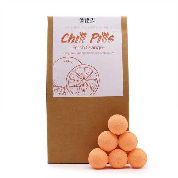 Serenityy's bath fizzers Fresh Orange 350g - British product