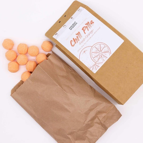 Serenityy's bath fizzers Fresh Orange 350g - British product