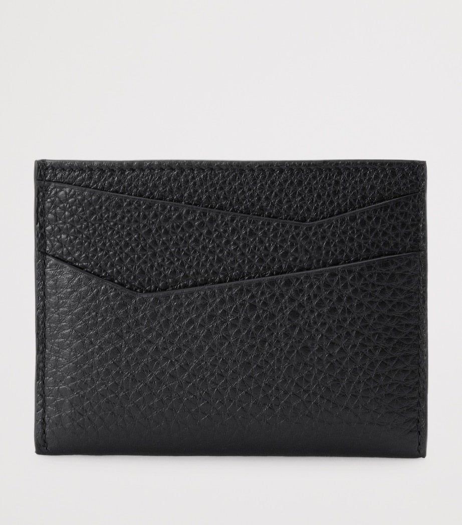 LOEWE grained leather Puzzle card holder (British brand)