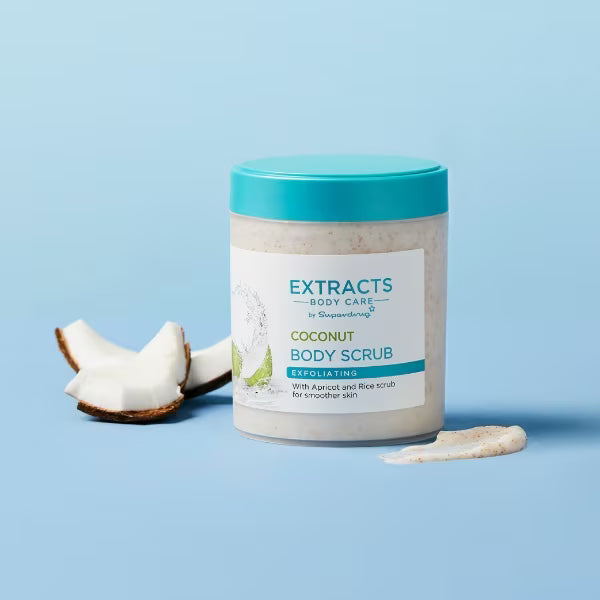 Superdrug Coconut Body Scrub 465ml (British brand)
