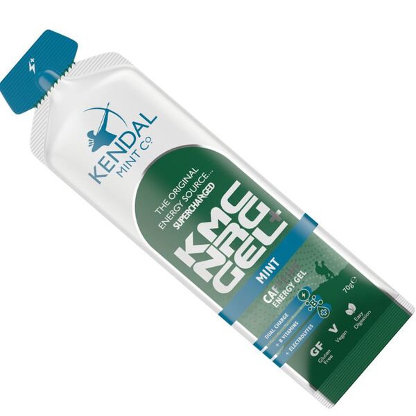 KMC NRG GEL+ caffeine mint energy gel 6x70g, UK version