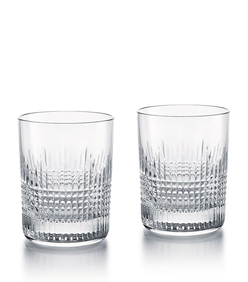 Baccarat Nancy tumblers set of 2 - British product