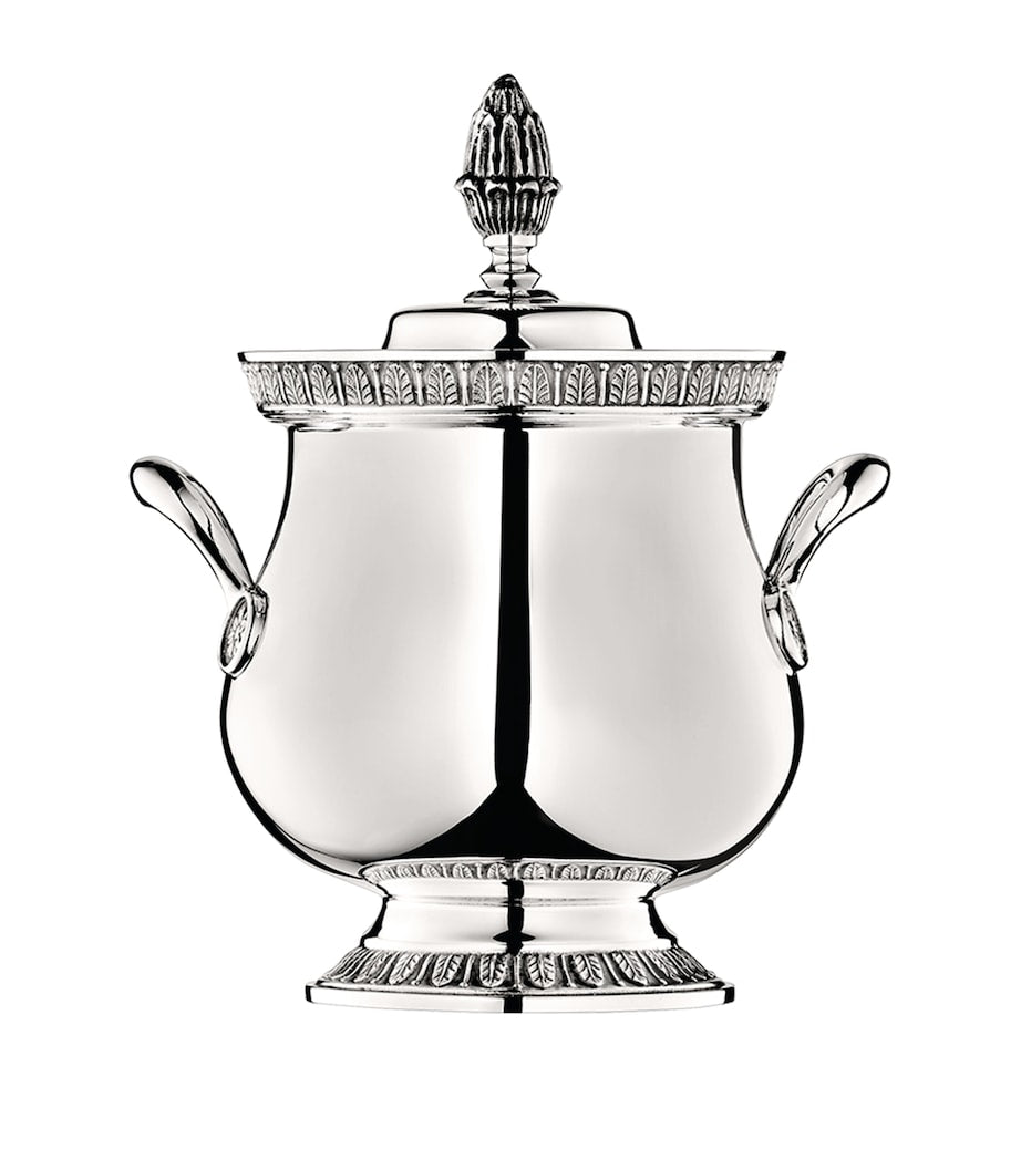 Christofle Malmaison covered sugar bowl - British product