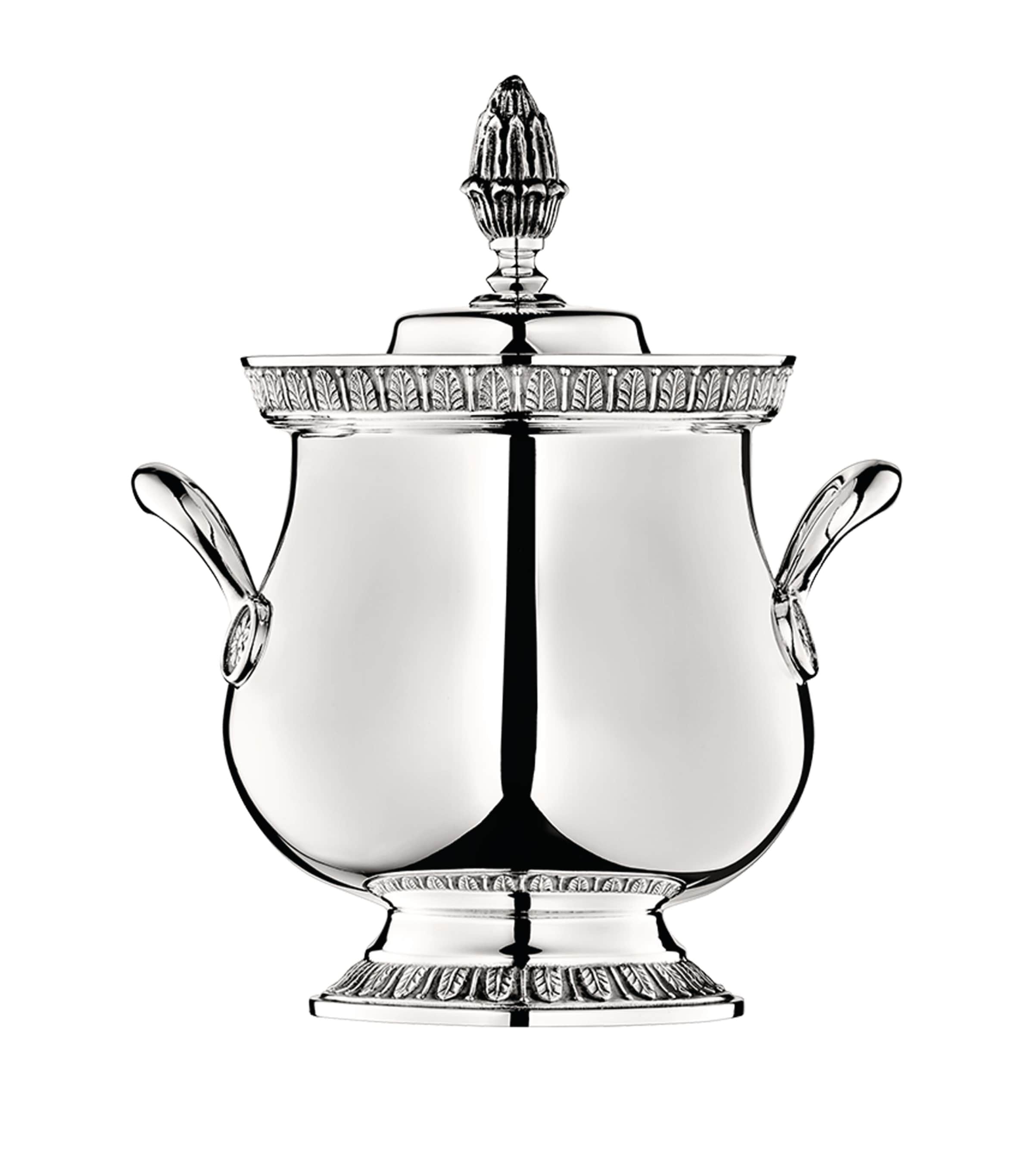 Christofle Malmaison covered sugar bowl - British product