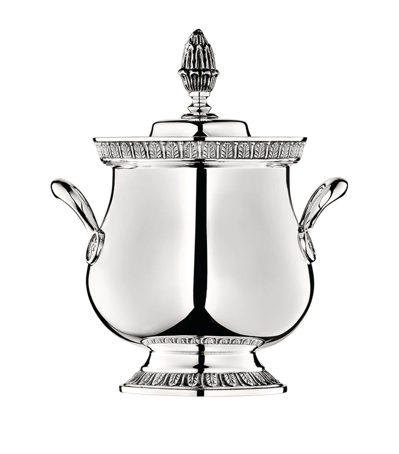 Christofle Malmaison covered sugar bowl - British product