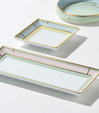 GINORI 1735 Porcelain Colonna Diva Rectangular Change Tray 28cm, UK version