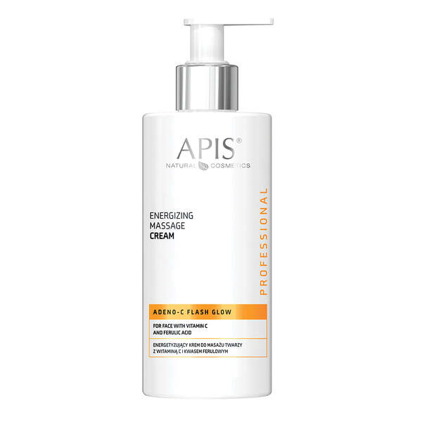 Apis ADENO-C Flash Glow face massage cream 300ml - British product