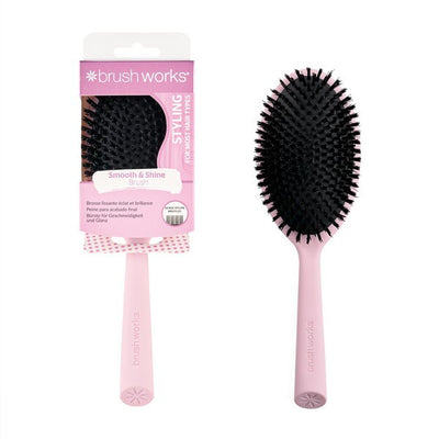Superdrug Brushworks Smooth & Shine Hair Brush- Buy online at McGrocer