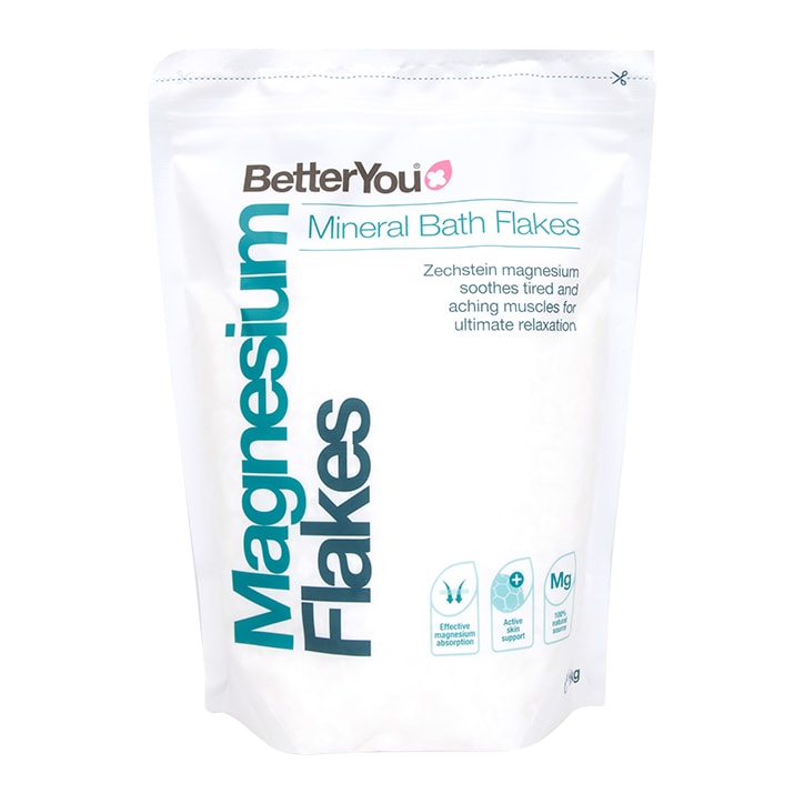 BetterYou Magnesium Flakes 1000g Magnesium Vitamins & Supplements Holland&Barrett   