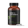 Zinc Vitamin C supplement tablets 60 count, UK version