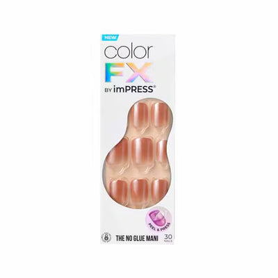 DNR Kiss Impress Color FX Press-On Nägel Last Call Neutral 33er Pack