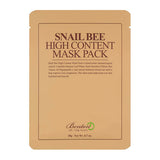 Benton snail bee high content mask pack 20g (British brand)