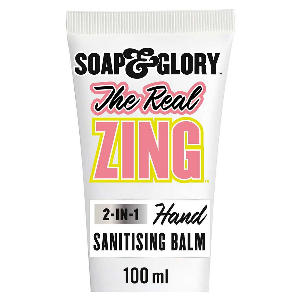 Soap & Glory The Real Zing 2-in-1 Hand Sanitising Balm 100ml