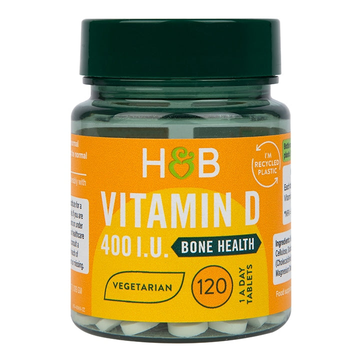 Holland & Barrett Vitamin D3 400 I.U. 10ug 240 Tablets Vitamin D Holland&Barrett   