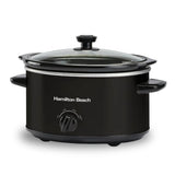 Hamilton Beach Comfort Cook black slow cooker 3.5L, UK version