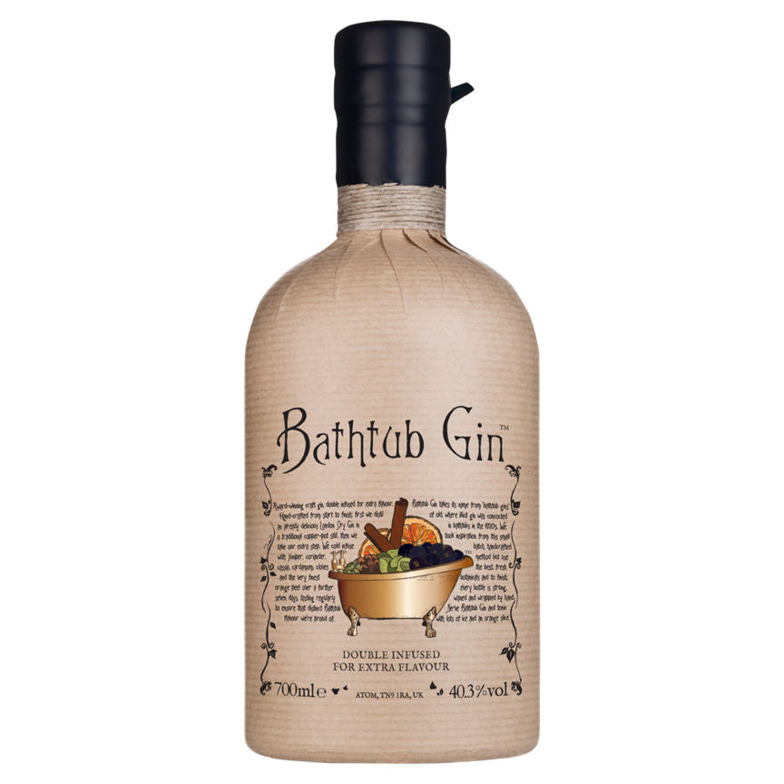 Bathtub Gin Double Infused Dry Gin GOODS ASDA   