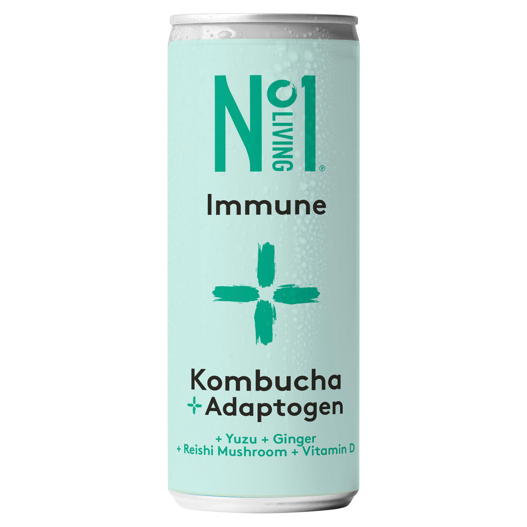 One Living Immune Yuzu & Ginger Adaptogenic Kombucha 250ml