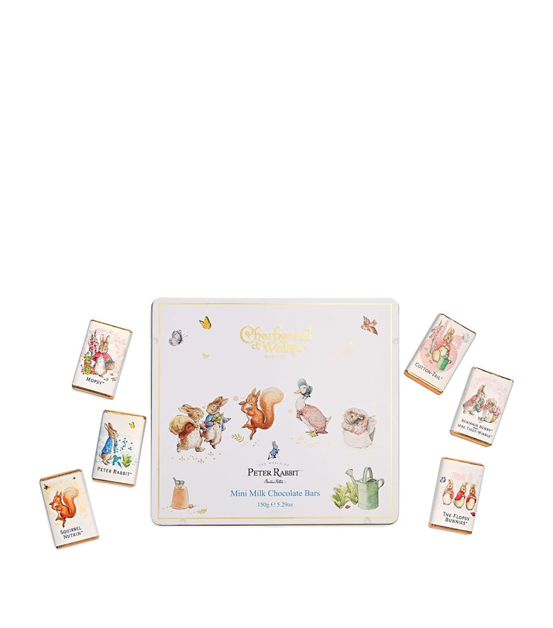 Charbonnel et Walker Peter Rabbit Chocolate Slims Tin 150g - British product